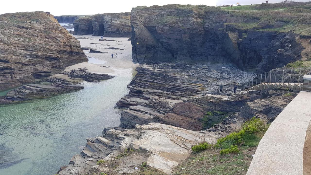 Hostal Ponte Dos Santos Ribadeo Eksteriør billede