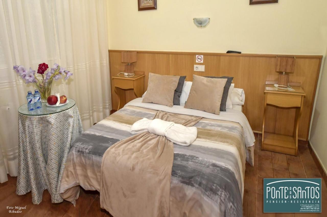 Hostal Ponte Dos Santos Ribadeo Eksteriør billede